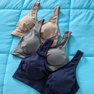 3 Coobie Comfort Bras
